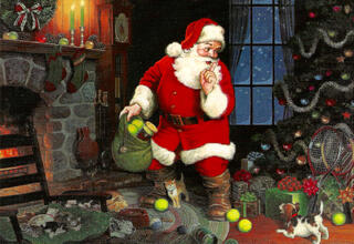 Santa's Secret (tennis theme)