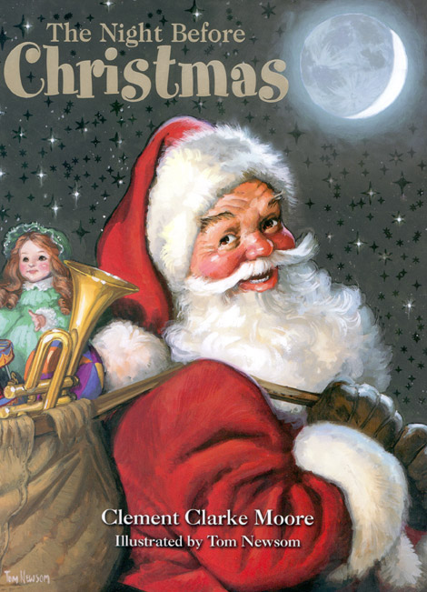 The cover of the Classic Book, Night Before Christmas!